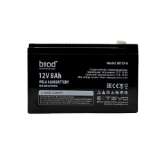 Аккумуляторная батарея Biod Pro BD12-8 для ИБП 12 В 8 А*ч